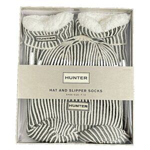 Hunter Hat & Slipper Socks Boxed Set